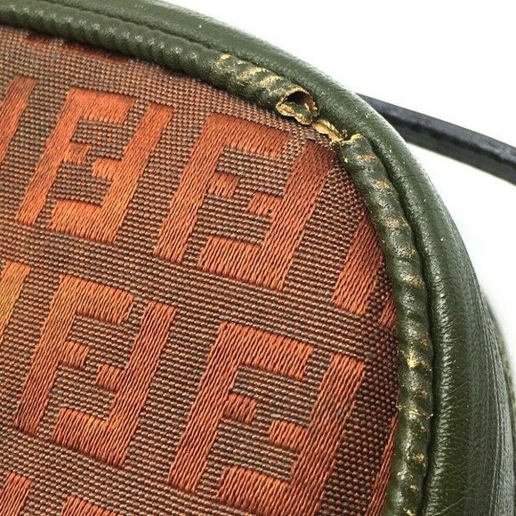 FENDI Zucchino Zucca pattern logo pattern Vintage - Picture 10 of 10